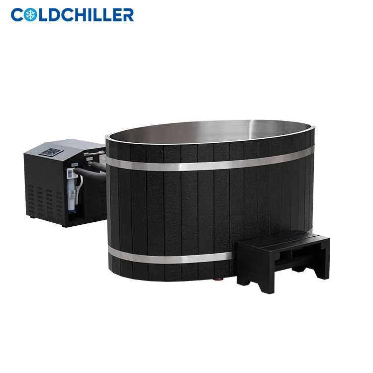 Popular Oval Bath Tub for Cold Plunge with Chiller for Sale