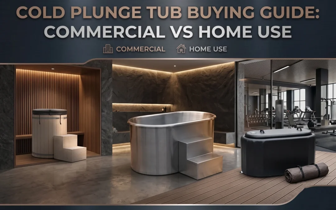 Cold Plunge Tub Buying Guide: Commercial vs Home Use